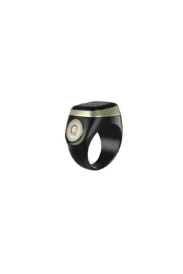 İqibla E01 Akıllı Zikirmatik Zikir Yüzüğü 22mm Siyah - 3