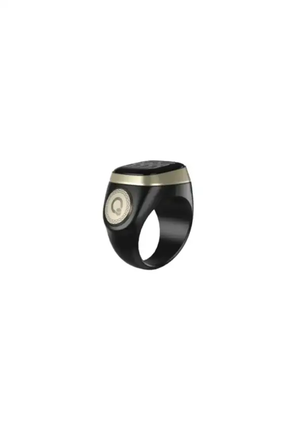 İqibla E01 Akıllı Zikirmatik Zikir Yüzüğü 22mm Siyah - 3