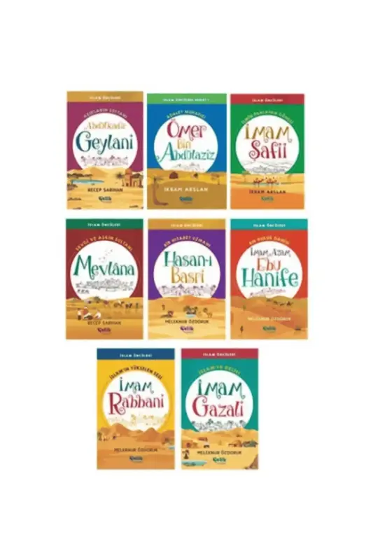 İslam Öncüleri Serisi 8 Kitaplık Set - 2