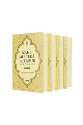 İzahlı Mülteka El Ebhur Tercümesi 4 Cilt Takım - Çelik Yayınevi (1)