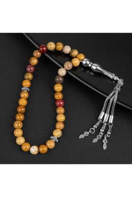 Jasper Doğal Taş Tesbih 33lük - 8mm - Doğal Taş (1)