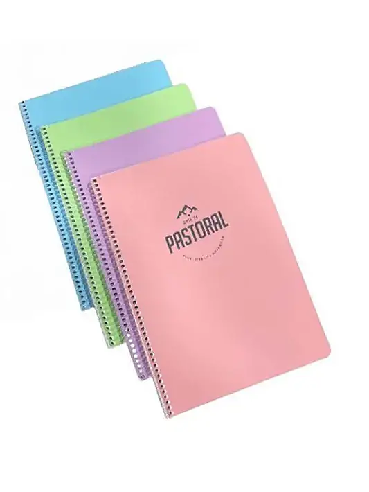 Gıpta Pastoral Kareli Defter 72 Yp A4 Plastik Kapak Spiralli - 1