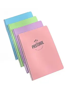 Gıpta Pastoral Kareli Defter 72 Yp A4 Plastik Kapak Spiralli - Gıpta (1)