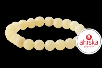 Kalsit 8mm Doğal Taş Bileklik - Doğal Taş (1)