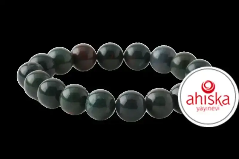 Kan Taşı 10mm Doğal Taş Bileklik - 2