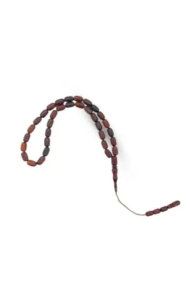 Kapsül Kesim 33 Lük Kınalı Kuka Tesbih 6 x 10 mm - Ahıska Çarşı (1)