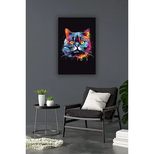 Kedi Mdf Tablo - 1
