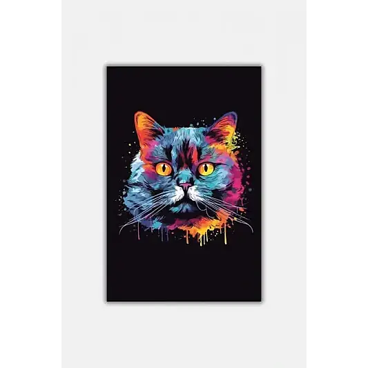Kedi Mdf Tablo - 3