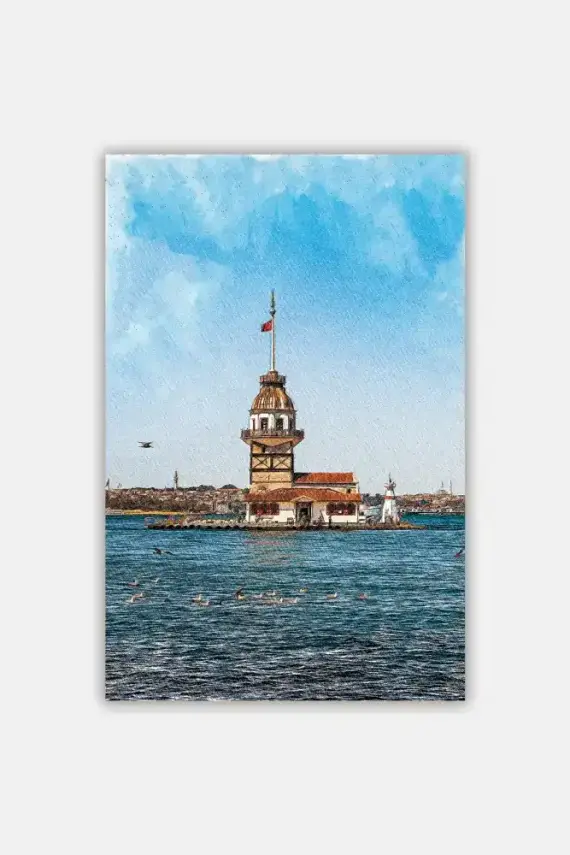 Kız Kulesi Mdf Tablo - 2