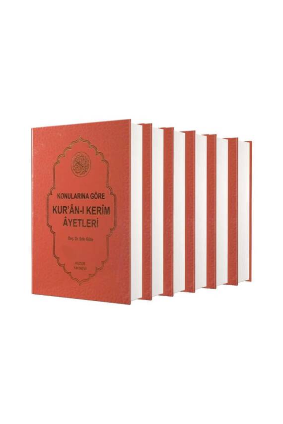 Konularına Göre Kuranı Kerim Ayetleri 6 Cilt Takım - 1