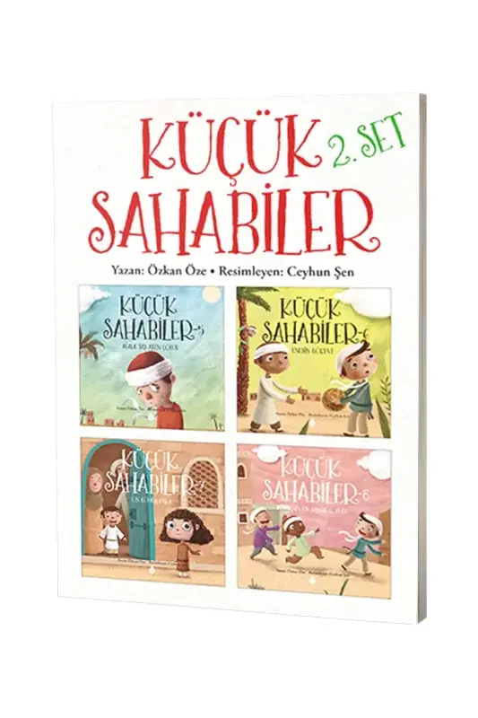 Küçük Sahabiler Seti 2 4 Kitap Set - 2