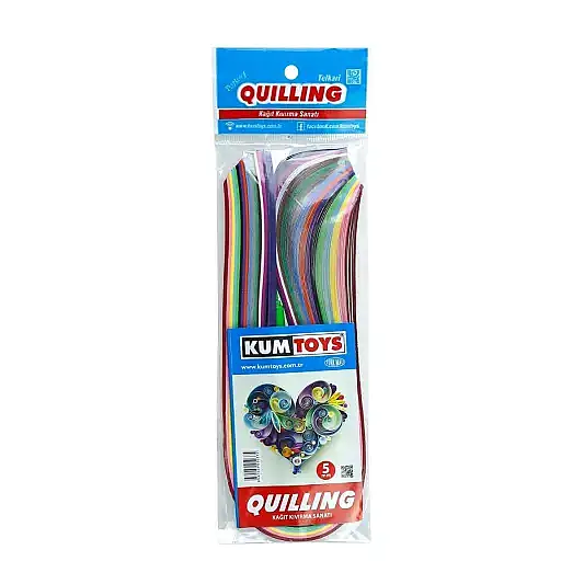 Kumtoys Kağıt Kıvırma Sanatı Quilling İnce - 2