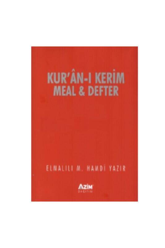 Kuranı Kerim Meal ve Defteri - 2