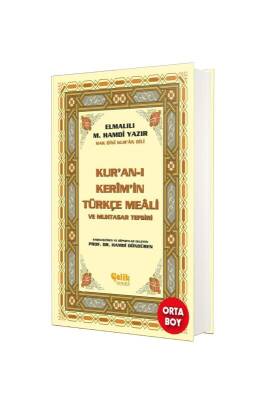 Kuranı Kerimin Türkçe Meali Orta Boy - Ciltli - Çelik Yayınevi (1)