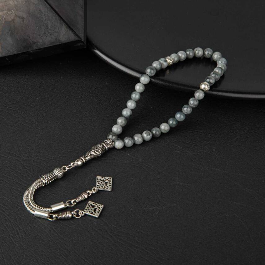 Labradorit Doğal Taş Tesbih 33lük - 6mm - 2