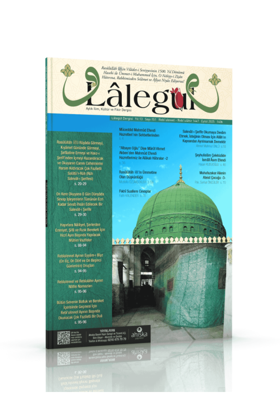 Lalegül Dergisi 151. Sayı Eylül 2025 - 2