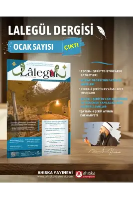 Lalegül Dergisi 155. Sayı Ocak 2026 - 1