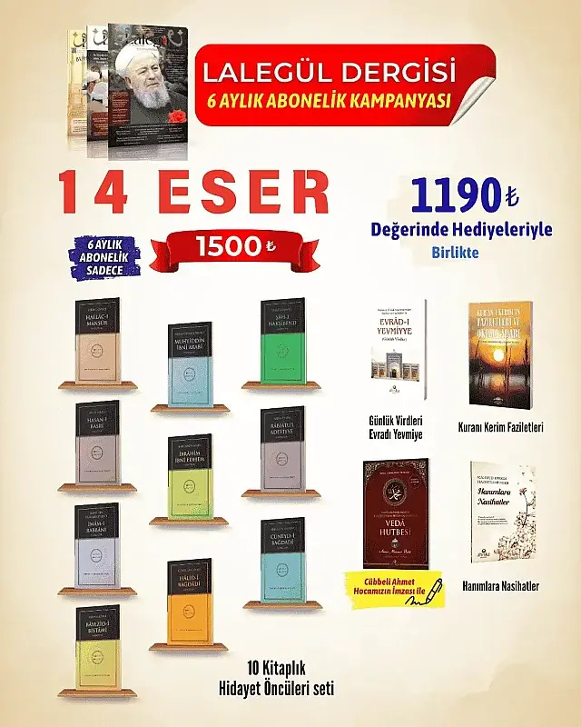 Lalegül Dergisi 6 Aylık Abonelik Paketi - 2