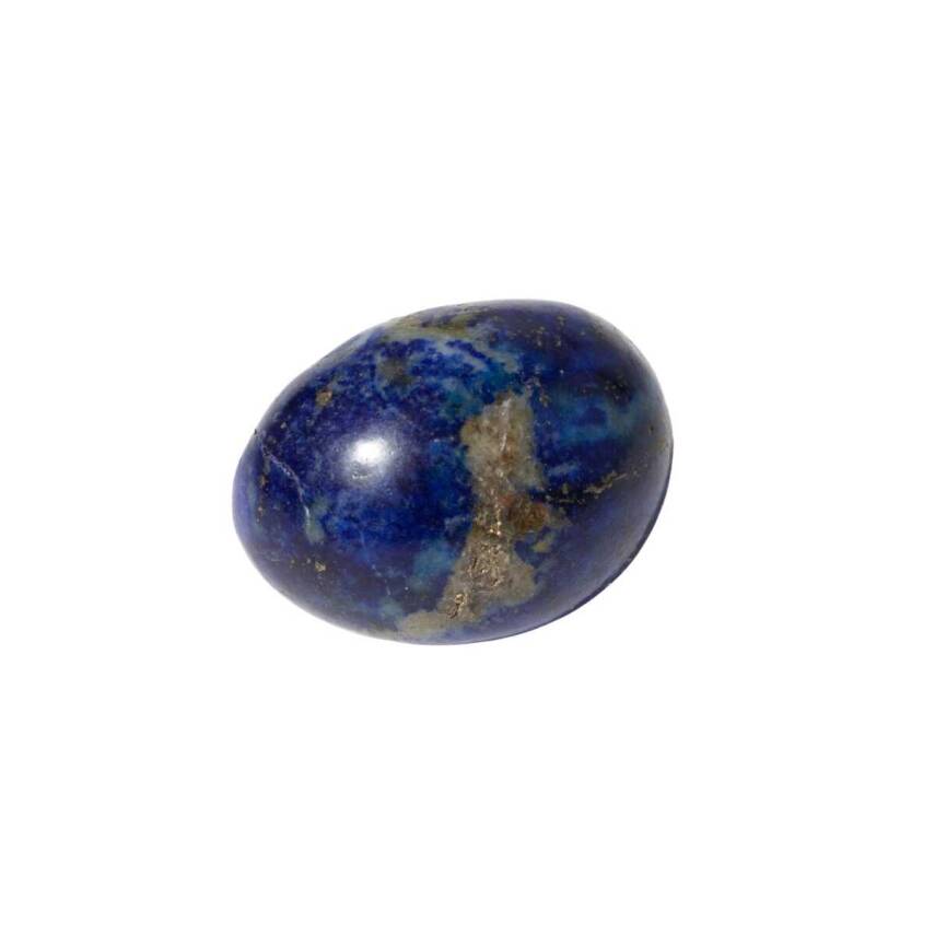 Lapis Lazuli Doğal Taş Tımbıl El Taşı - 3