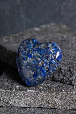 Lapis Lazuli Kalp - 5