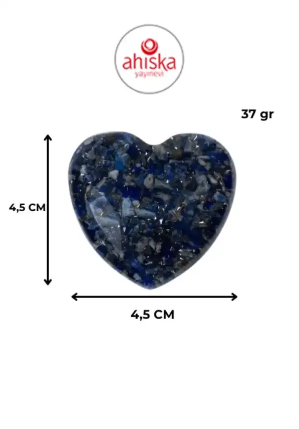 Lapis Lazuli Kalp - 6