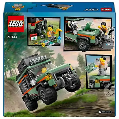 Lego City 4 x 4 Arazi Dağ Arabası 60447 - 7