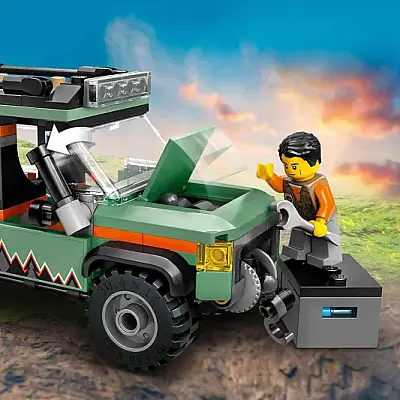 Lego City 4 x 4 Arazi Dağ Arabası 60447 - 20