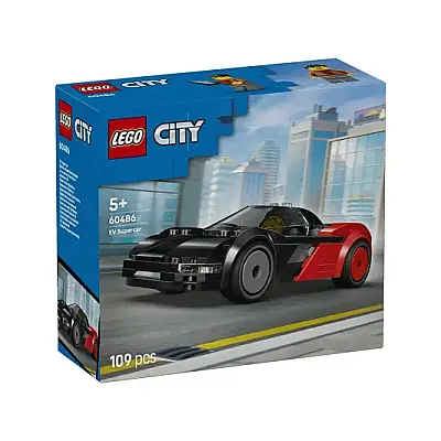 Lego City Elektrikli Süper Araba 60486 - 9