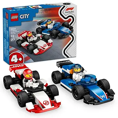 Lego City F1 Williams Racing Ve Haas F1 Yarış Arabaları 60464 - 3