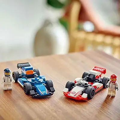 Lego City F1 Williams Racing Ve Haas F1 Yarış Arabaları 60464 - 5