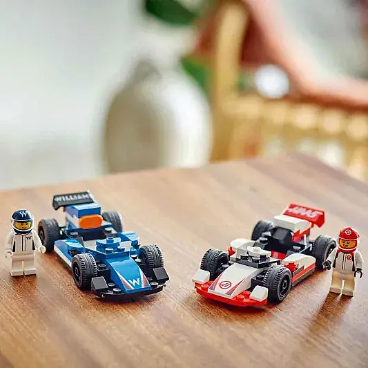 Lego City F1 Williams Racing Ve Haas F1 Yarış Arabaları 60464 - 5