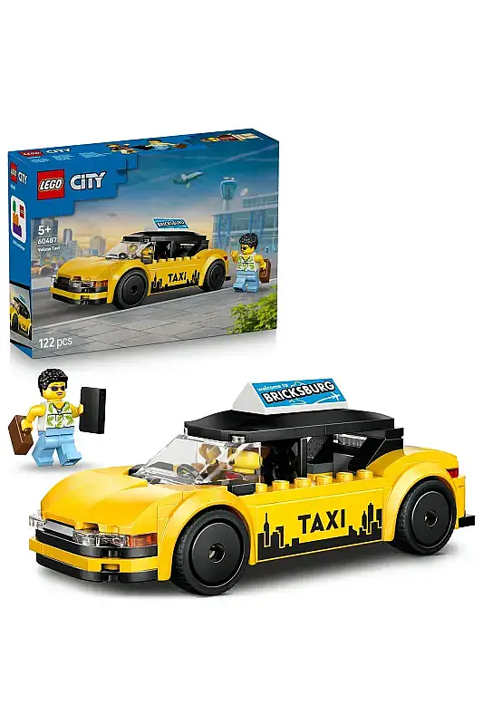 Lego City Sarı Taksi 60487 - 1
