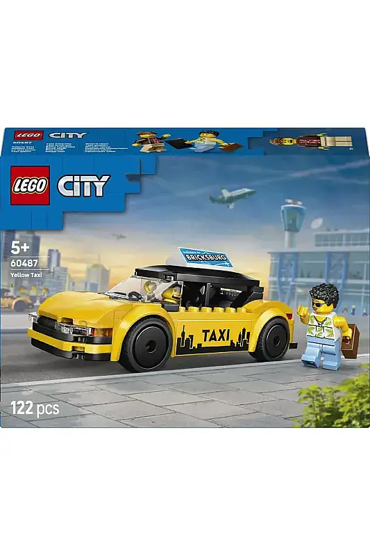 Lego City Sarı Taksi 60487 - 4