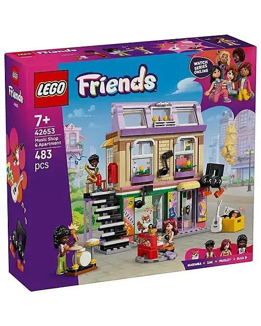 Lego Friends Müzik Mağazası Ve Daire 42653 - 5