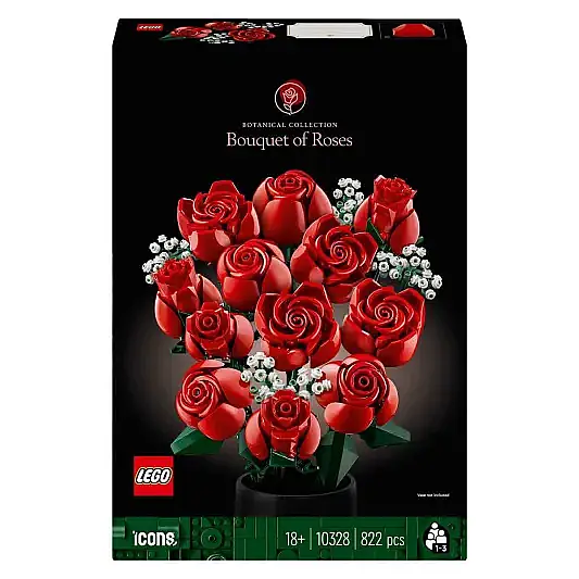 Lego Icons Gül Buketi 10328 - 5