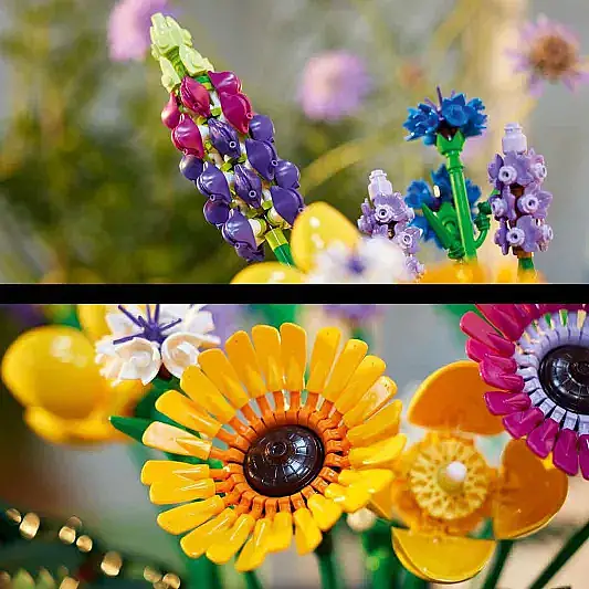 Lego Icons Kır Çiçekleri Buketi 10313 - 1