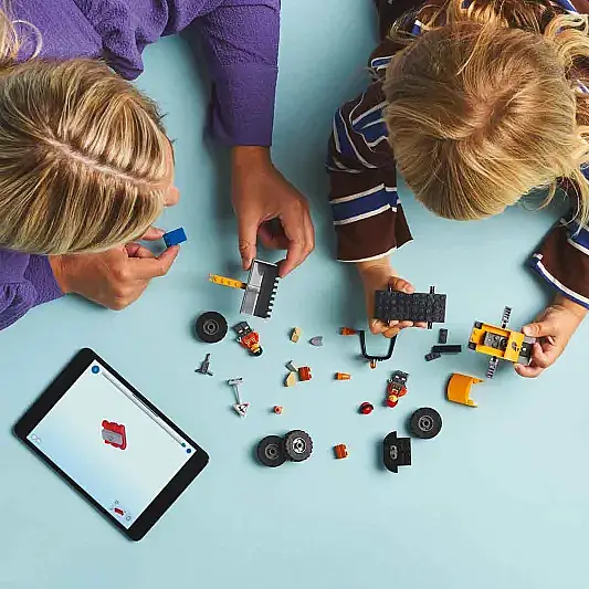 Lego Sarı Tekerlekli İnşaat Yükleyicisi 60450 - 2