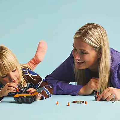 Lego Sarı Tekerlekli İnşaat Yükleyicisi 60450 - 3