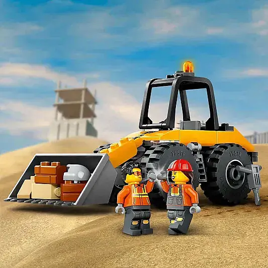 Lego Sarı Tekerlekli İnşaat Yükleyicisi 60450 - 4