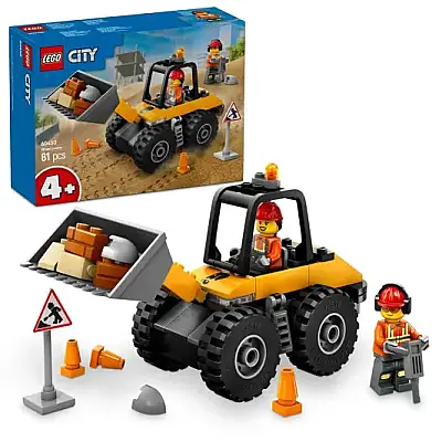Lego Sarı Tekerlekli İnşaat Yükleyicisi 60450 - 15