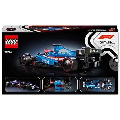 Lego Speed Champions Visa Cash App Rb Vcarb 01 F1 Yarış Arabası 77246 - 6