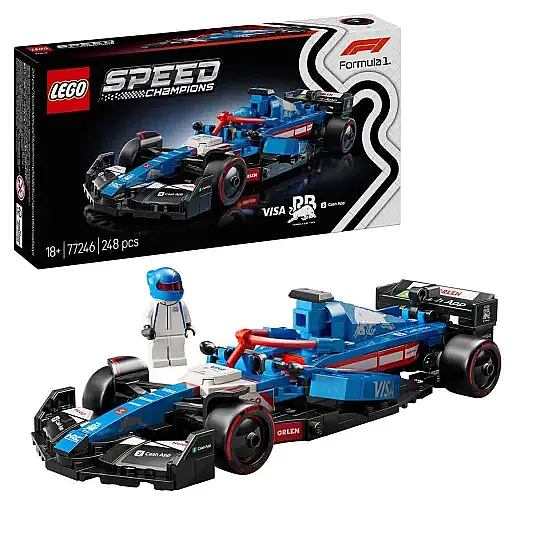 Lego Speed Champions Visa Cash App Rb Vcarb 01 F1 Yarış Arabası 77246 - 11