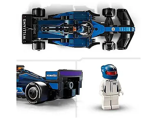 Lego Speed Champions Williams Racing Fw46 F1 Yarış Arabası 77249 - 13