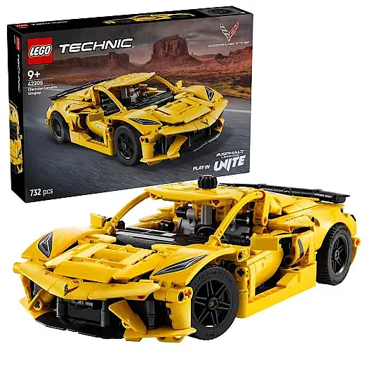 Lego Technic Chevrolet Corvette Stingray 42205 - 13