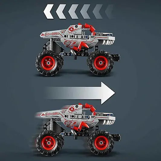 Lego Technic Monster Jam Thunderroarus Çek Bırak 42200 - 4