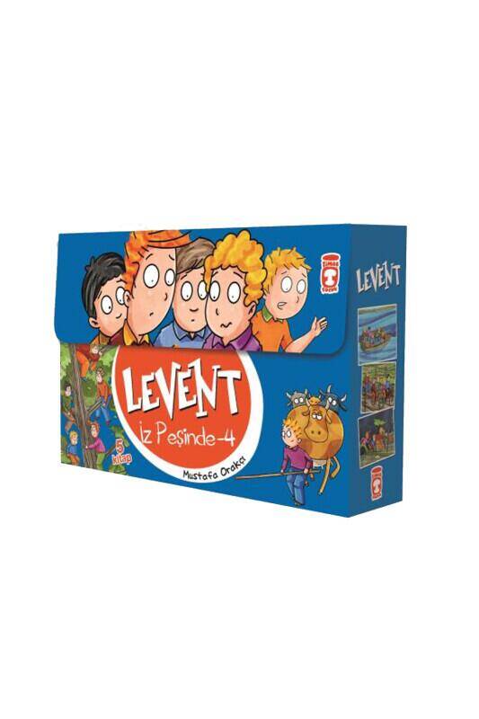 Levent İz Peşinde 4 5 Kitap Set - 2