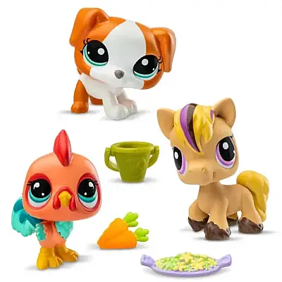 Littlest Pet Shop Minişler 3 Lü Figür Seti - Littlest Pet Shop (1)
