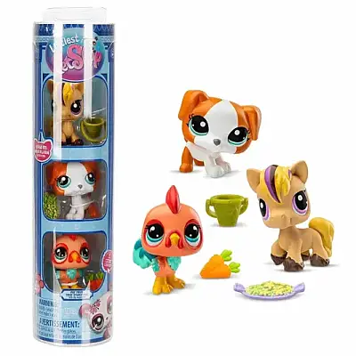 Littlest Pet Shop Minişler 3 Lü Figür Seti - 10