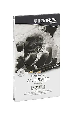 Lyra Dereceli Kalem Art Desıgn Metal Kutu 12 Li - 4