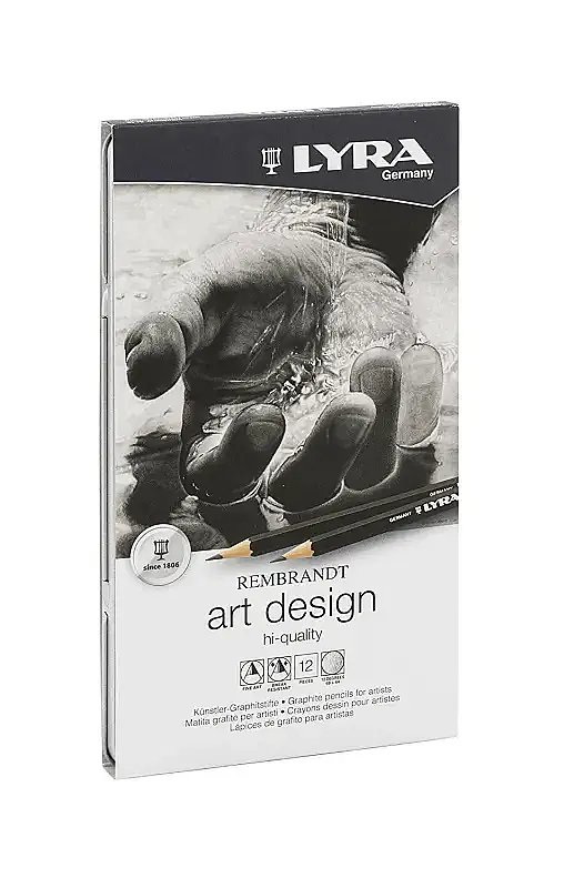 Lyra Dereceli Kalem Art Desıgn Metal Kutu 12 Li - 4